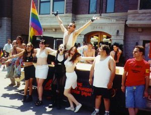 Completely Crazy at the 2000 Chicago Pride Parade