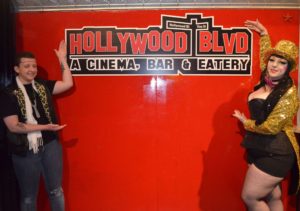 Our fabulous theater, Hollywood Blvd!